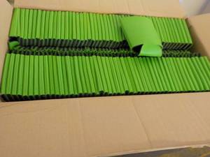 Case of 100 Lime Green Collapsible ...