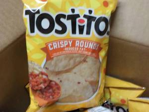 Case of Tostitos Crispy Rounds...