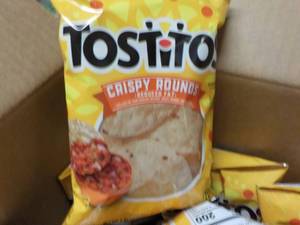 Case of Tostitos Crispy Rounds...