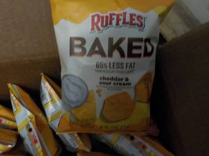 Case of Ruffles Baked Cheddar and S...