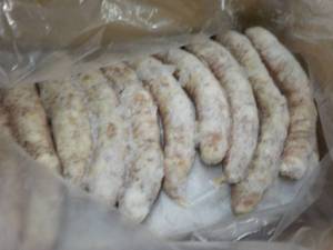 10 lb. Box Frozen Doms Sausage...