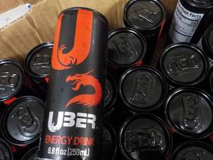 42 - 8.8 oz Cans Uber Energy Drinks...