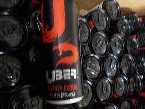 42 - 8.8 oz Cans Uber Energy Drinks...