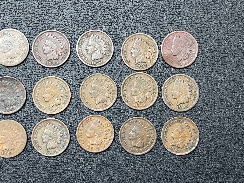 15 Indian Cents