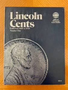 Lincoln Cent Book and Cents