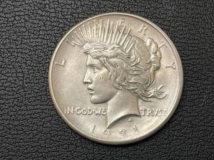 1921 Peace Dollar