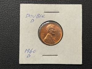 1960-D Lincoln Cent Error Coin