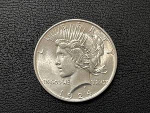 1924 Peace Dollar