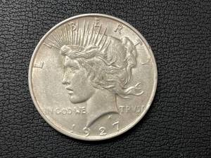 1927-D Peace Dollar