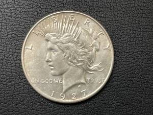 1927-S Peace Dollar
