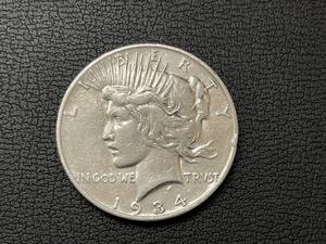 1934-S Peace Dollar