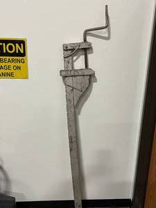 Primitive Wood Vise Clamp