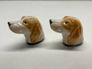 Rosemeade Dog Salt and Pepper Shakers