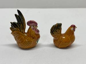 Rosemeade Chicken and Rooster Salt and Pepper Shakers