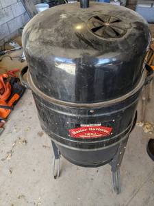 lot 41 image: Master BBQ Smoker Cooker Propane...