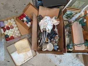 lot 71 image: (2) Boxes of Home Decor See Photos...