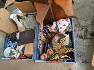 lot 74 image: (2) Boxes of Home Decor See photos...