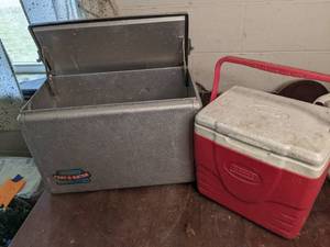 lot 108 image: Vintage Cronco Port-o-Rator Cooler,...