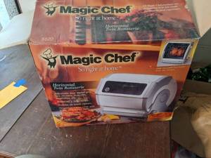 lot 117 image: Magic Chef Horizontal Twin Rotisser...