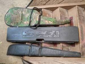 lot 121 image: (3) Gun Cases. Two Softside, One Ha...