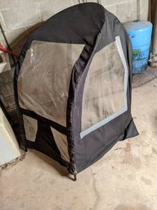 lot 125 image: Snow Blower Wind Guard Enclosure - Prevent Frostbite During The Next Blizzard Clear-Out