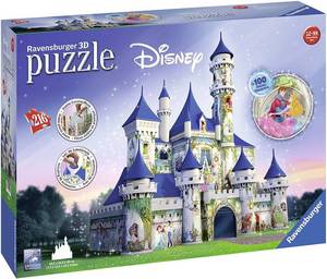 Ravensburger Disney Castle 216 Piece 3D Jigsaw Puzzle for Kids and Adults