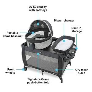 Graco Pack n-Play Dome LX-Playard, Redmond Fashion