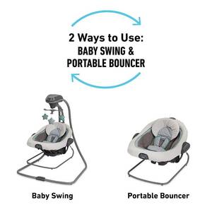 Graco DuetConnect LX Swing and Bouncer