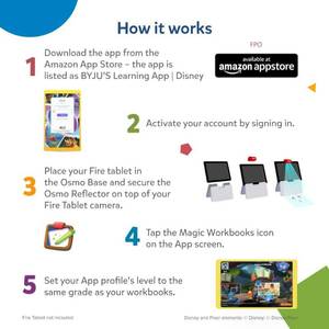 BYJUS - Learn Alongside Disney & Pixar characters, Magic Workbooks, Premium Edition-1st Grade