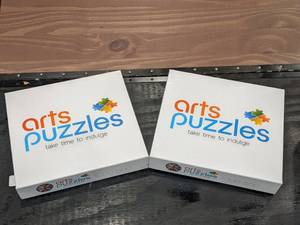 2 Arts Puzzles, 1,000 Pieces, New