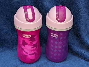 2 Chicco Insulated Travel Cups
