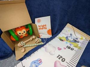 Bright Starts Roll & Glow Monkey & More