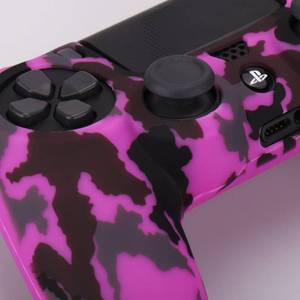 Set of 4 Camouflage Silicone Cover Skins for Sony PS4 Controller