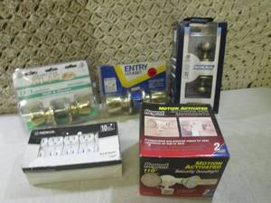 lot 23 image: (F-0) Door Hardware, 10pk Outlets a...