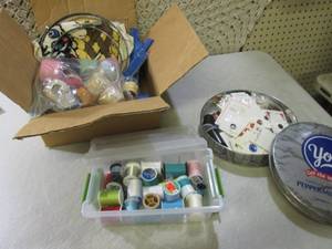 lot 35 image: (BSB) Sewing and Crochet Supplies...