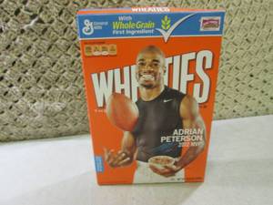lot 56 image: (FS) Adrian Peterson 2012 MVP Wheat...