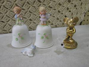 lot 57 image: (EC1) Mickey Mouse Metal Figure 2 B...