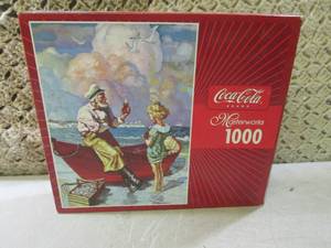 lot 76 image: (BSB) Vintage Coca-Cola 1000pc Puzz...
