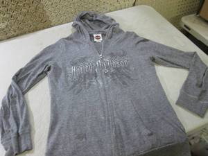 lot 85 image: (BS) Womens Harley Davidson Zip-Up ...