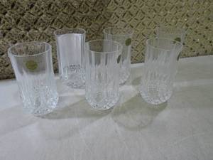 lot 102 image: (BS) Set of 6 Lead Crystal Glasses...