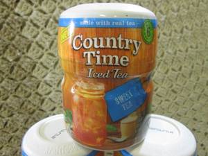 lot 143 image: (B-1) 6 Containers Country Time Ice...