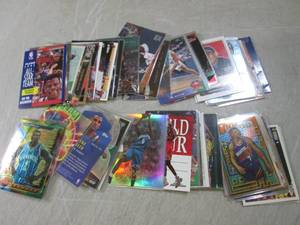 lot 166 image: (BSB) 50 Assorted Basketball Tradin...