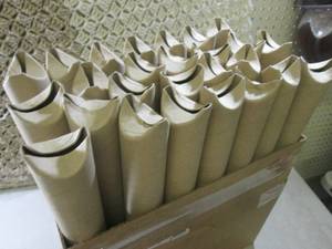 lot 183 image: (F-1) 26 ShippingMailing Tubes 18...