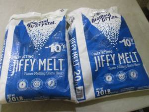 lot 201 image: (EC2) 2 - 20 pound Bags Jiffy Melt ...