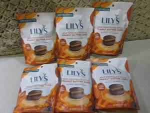 lot 218 image: (B-1) 6 Bags Milk Chocolate Style P...