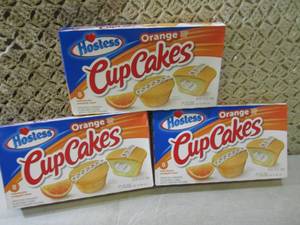 lot 224 image: (B-1) 3 Boxes Hostess Orange Cup Ca...
