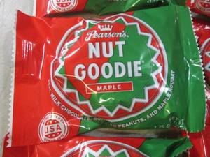 lot 229 image: (B-1) 12 Nut Goodie Maple Candy Bar...