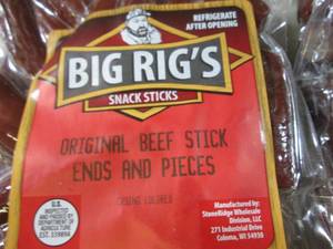 lot 256 image: (B-2) 5 Packs Original Beef Stick E...