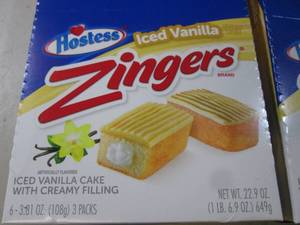 lot 265 image: (B-2) 3 Boxes Hostess Iced Vanilla ...
