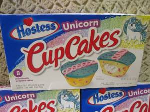lot 266 image: (B-2) 3 Boxes Hostess Unicorn Cup C...